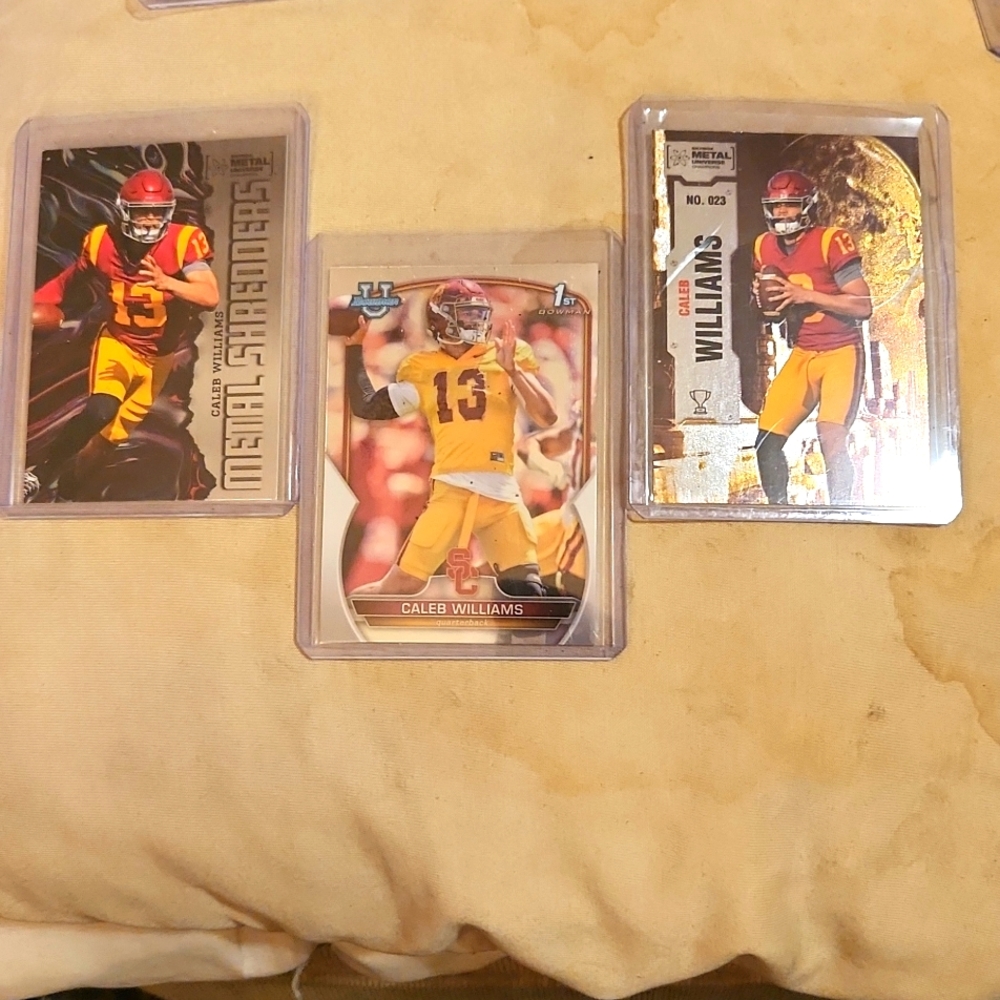 Caleb Williams (3) Football Cards